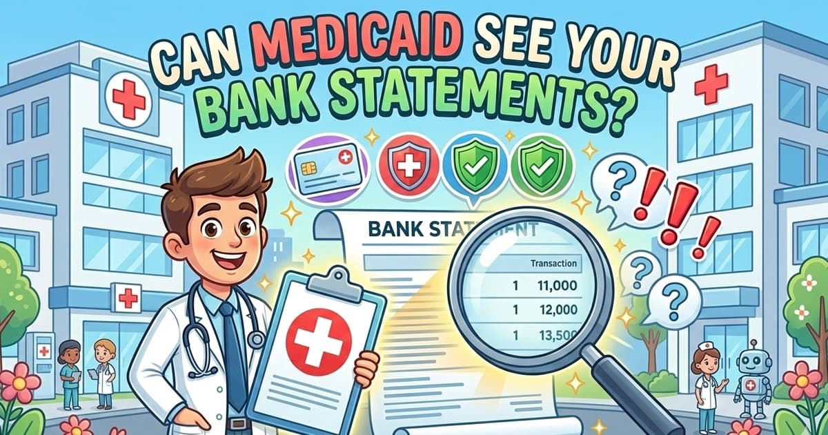 Can Medicaid see your bank statements — illustrated guide