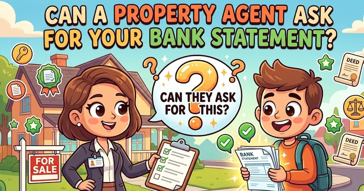 Can a Property Agent Ask for Your Bank Statement?