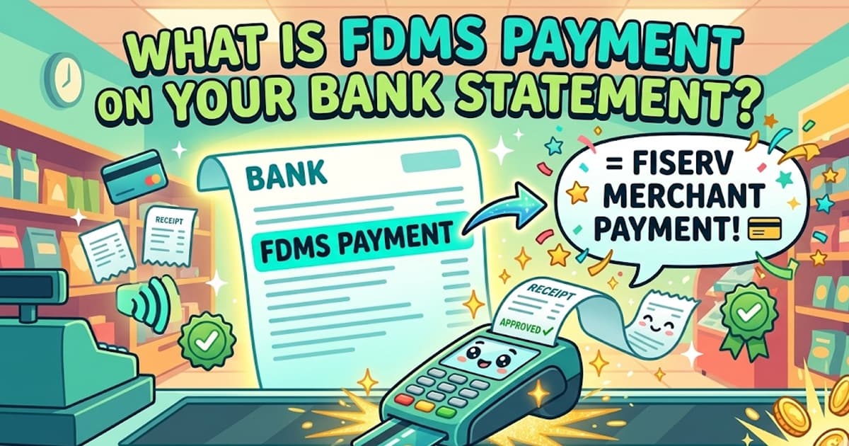 What Is FDMS Payment on a Bank Statement?