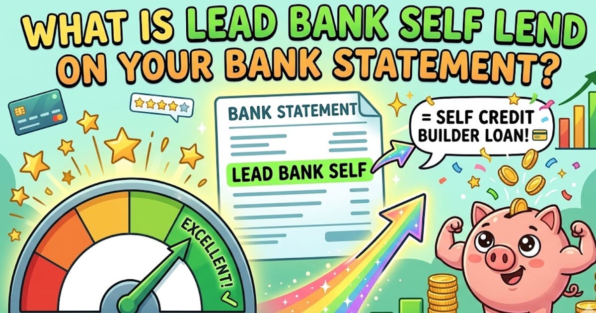 What Is Lead Bank Self Lend on a Bank Statement?