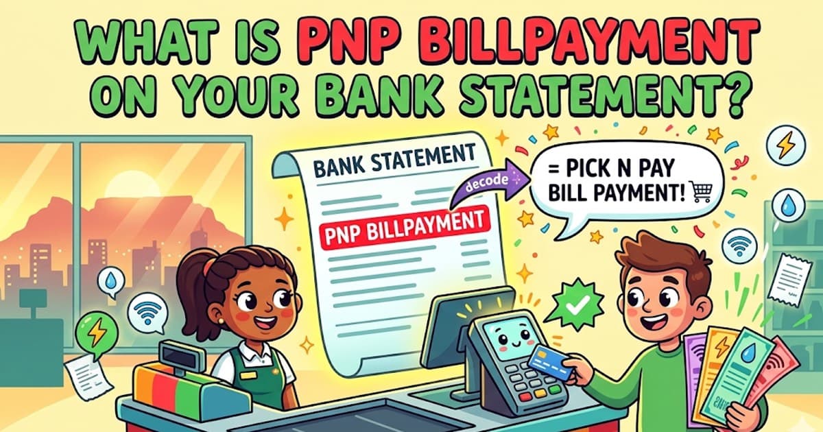 What Is PNP Billpayment on a Bank Statement?