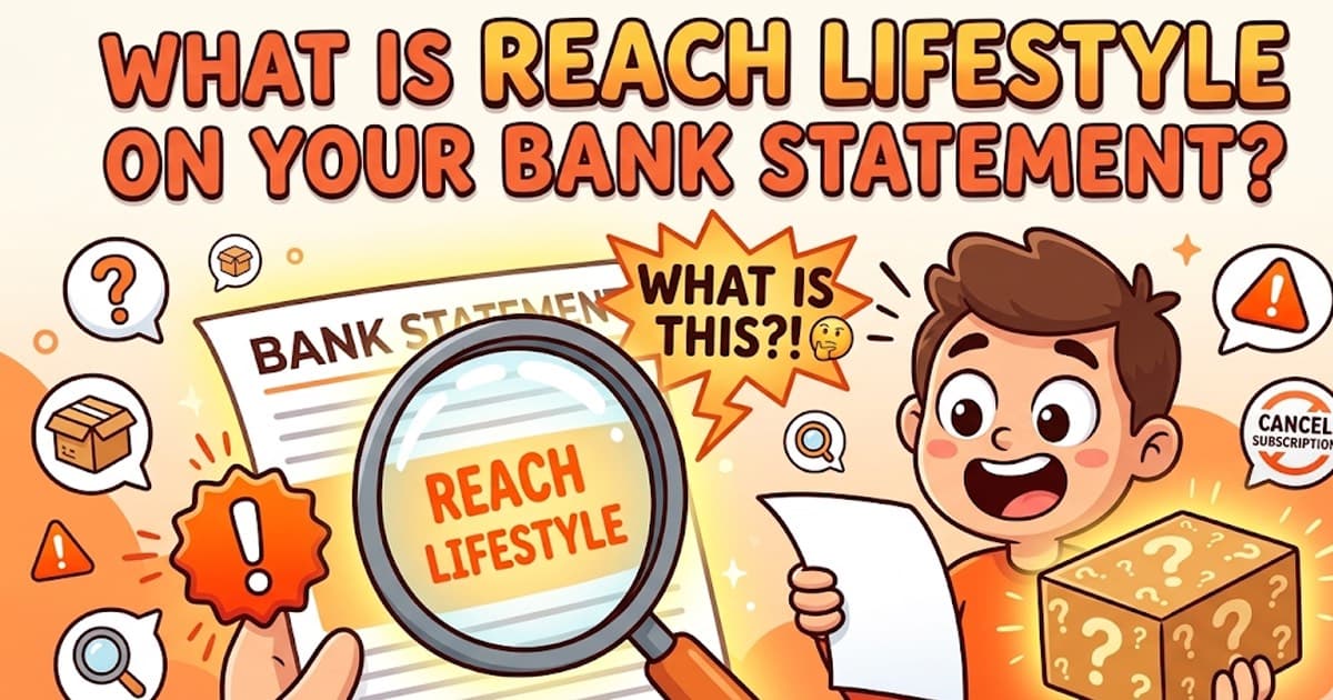 What Is Reach Lifestyle Charge on a Bank Statement?