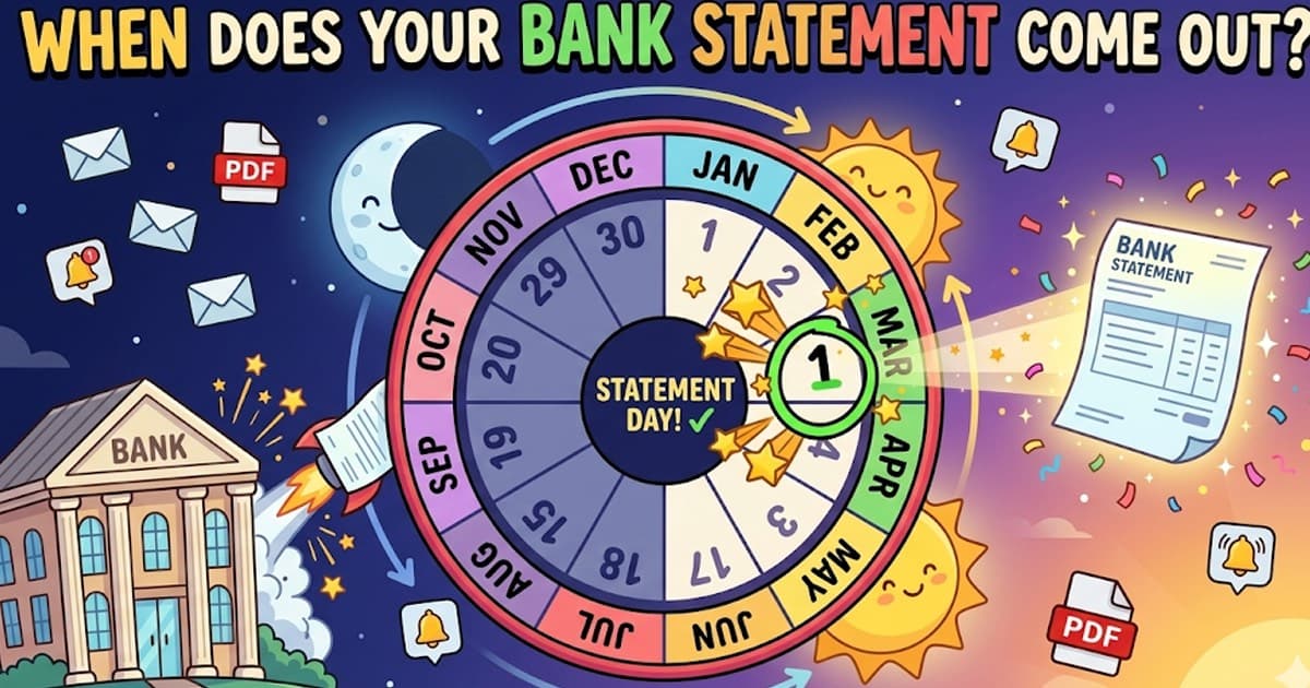 When Does Your Bank Statement Come Out?